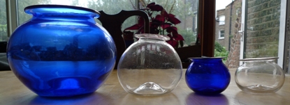 glass leech pots