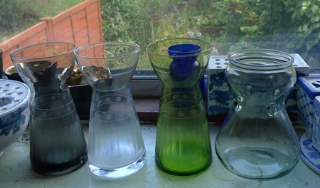 hyacinth vases